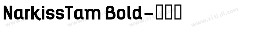 NarkissTam Bold字体转换